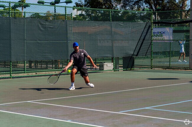 Tennis is popular at Fort Gatlin Recreation Complex in Southern Oaks.