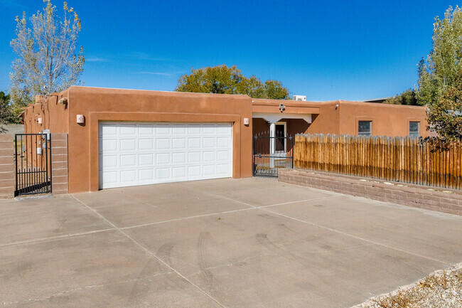 A traditional adobe design is a favorite style choice in Bernalillo/Algodones.