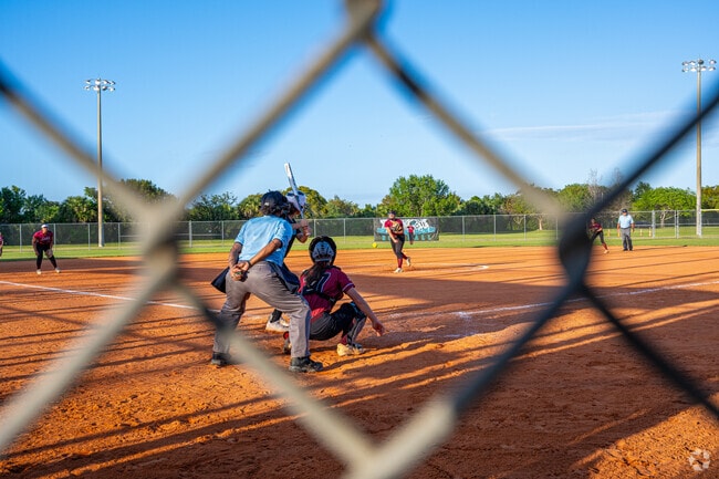 Enjoy a softball afternoon at the Coral Springs Regional Park in Eagle Trace.