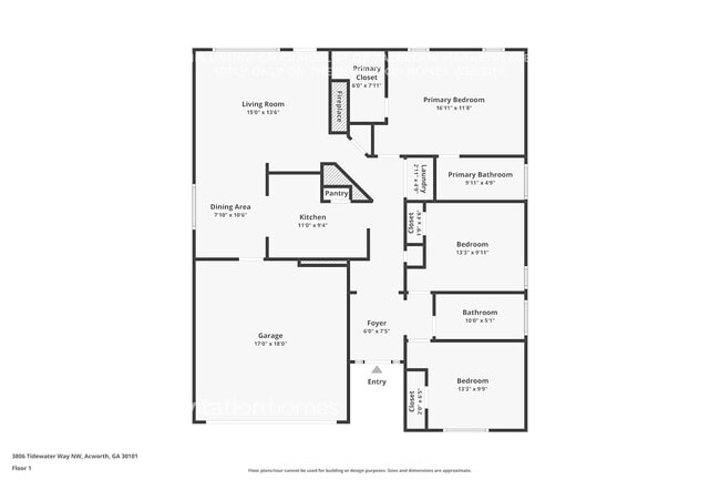 3806 Tidewater Way NW, Acworth, GA 30101 - photo 2