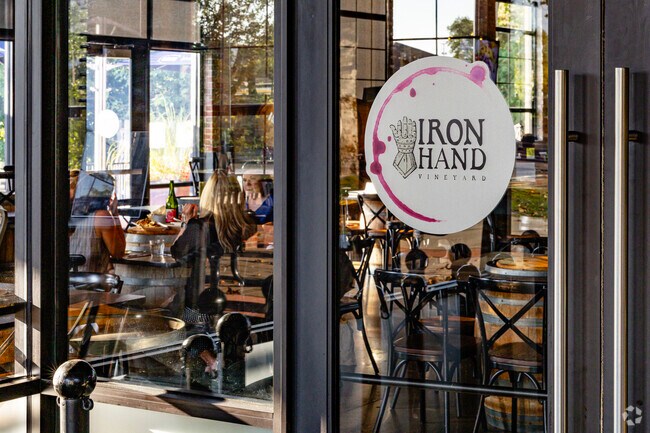 Hungry Sunnymede diners can grab a bite and sip on wine at nearby Iron Hand Wine Bar.