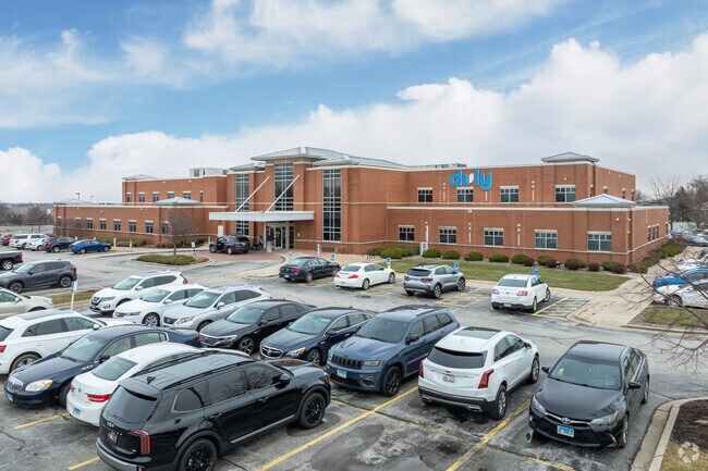 Much of the labor force works in healthcare like at the Tinley Park Immediate Care Center.