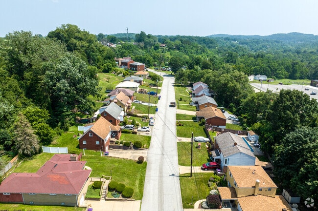 Multiple styles of single-family homes fill the streets of Plum.