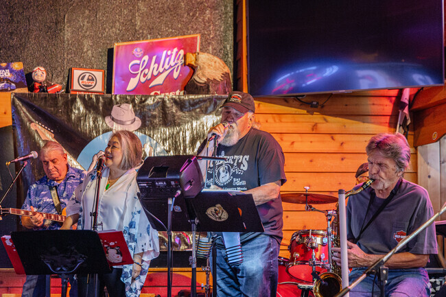 Join the band on stage at Open mic with Deja Blue.