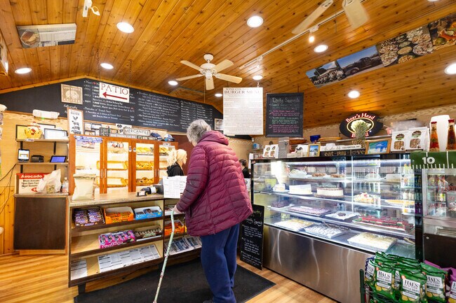 Wine Country Deli and Catering in Calverton on Rt. 25 serves up large tasty sandwiches.