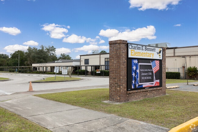 Charles E Benett Elementary is the first step in education for the kids in Green Cove Springs.