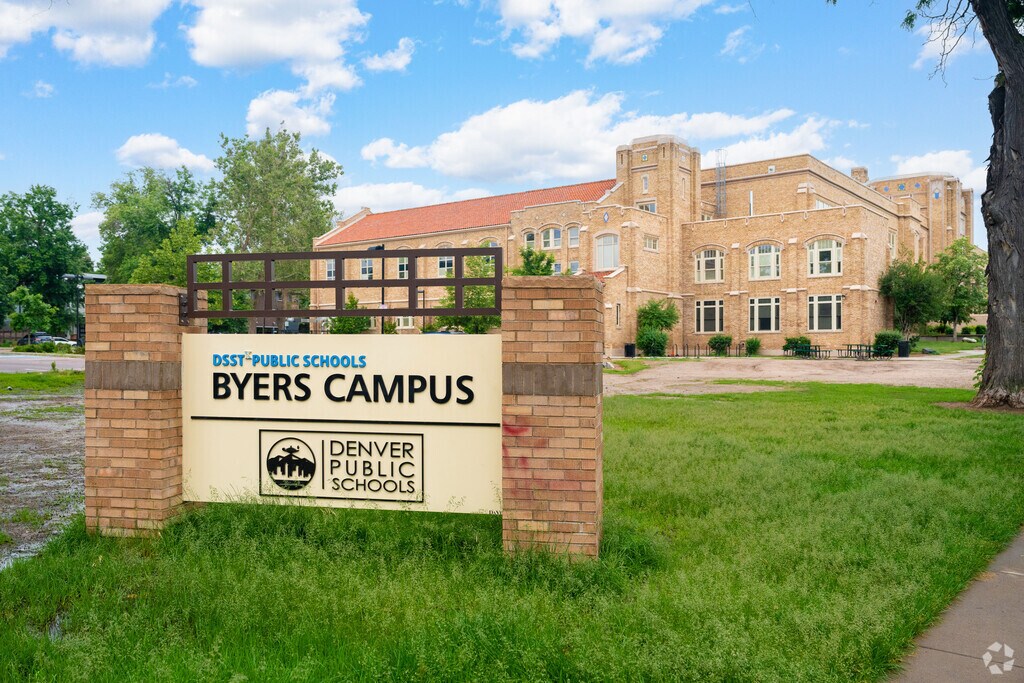 Denver School of Innovation and Sustainable Design is a public high school in Speer.