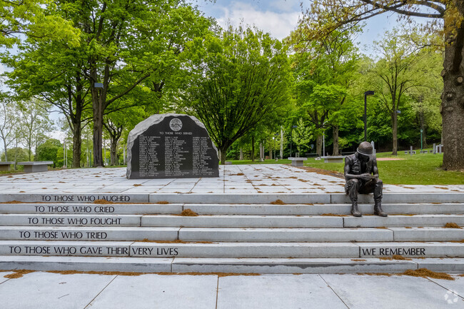 Be sure to visit the Veteran's Memorial honoring the soldiers in City Park.