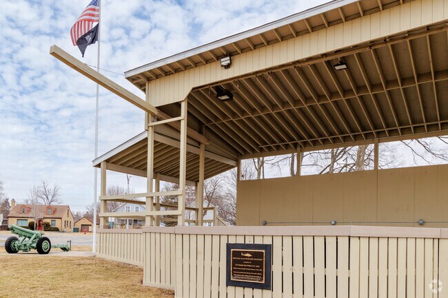 The outdoor amphitheater in Carpenter Park is perfect for the Concert in the Park series.