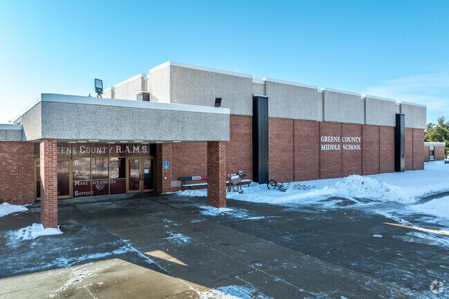 Greene County Middle School is located on the south end of Jefferson.