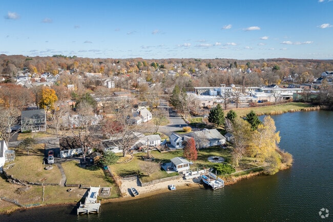 In North Attleboro, waterfront views are a prized feature for some lucky residents.