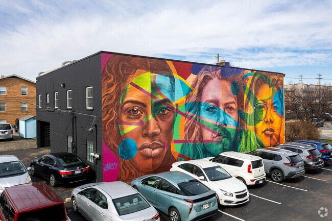 Tri-Village is famous for it's colorful murals.