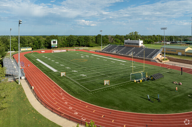 Rock Bridge High School has a large, state of the art athletic complex.