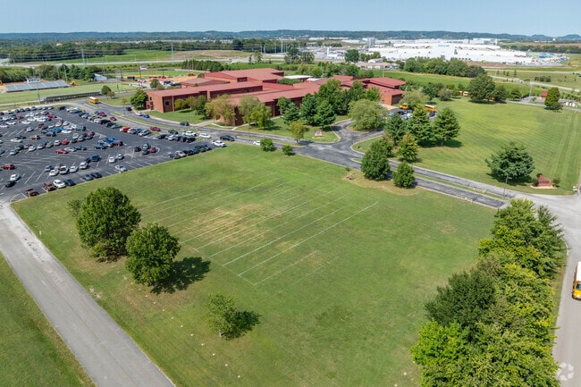 Spring Hill High School has a practice football field.