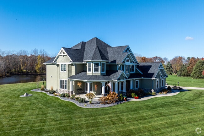 Pheasant Ridge features a number of very large lots with iconic custom built homes.