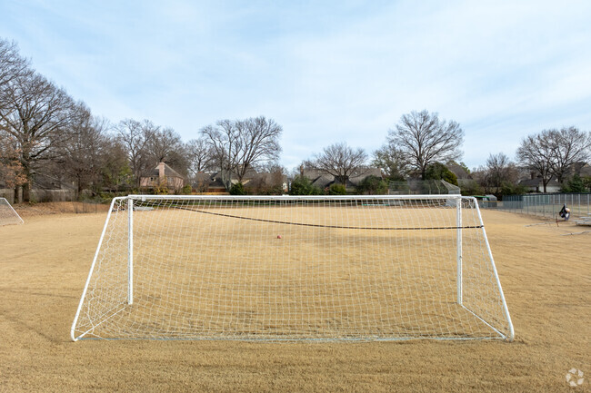 There is plenty of green space for students to enjoy at White Station High in Memphis.