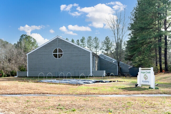 The student population of Hope Creek Academy is 57.