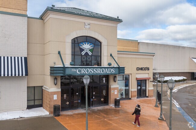 Residents of Portage head to Crossroads Mall to shop and dine.