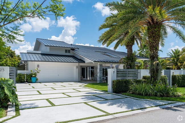 Modern and Contemporary styled homes are popular throughout University Park.