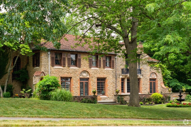 Local residents take pride in their beautiful front landscape.