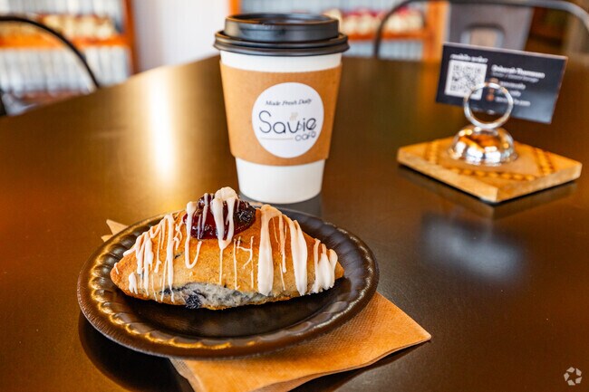 Locals crave the pastries and a cup of coffee at Savie Café in Ready Crossing.