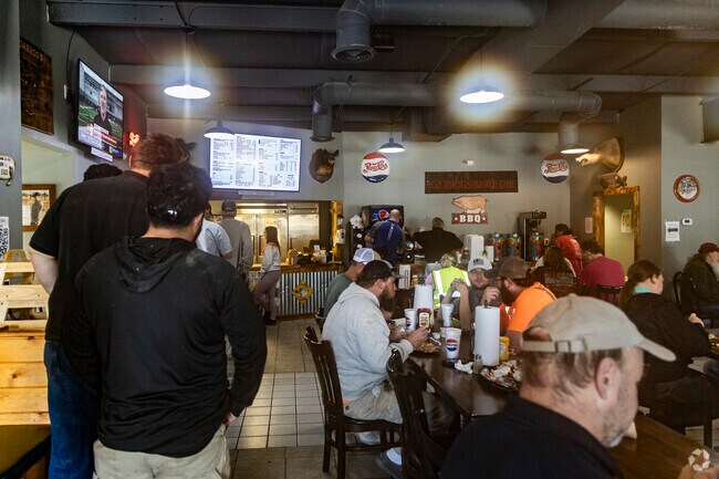 Boarhog's Barbeque near Ryland is only open a few days a week but get there early when it is.