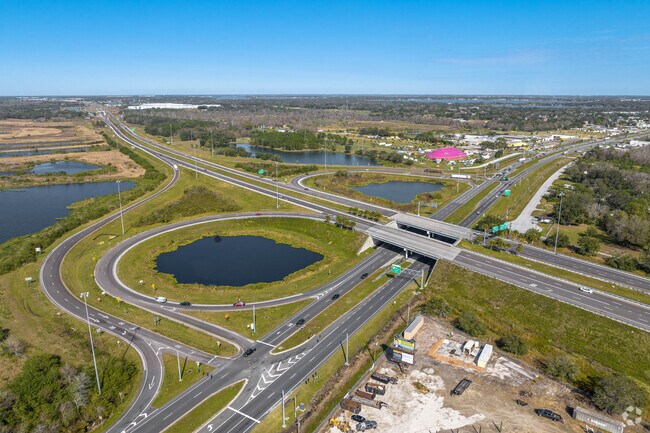 With easy access to Tampa or Orlando residents use the Polk Parkway.