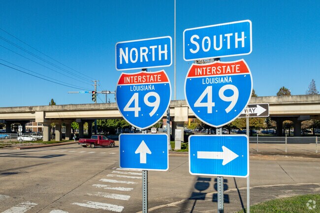 Residents of Sonia Quarters can access the rest of town by hopping on US Interstate 49.