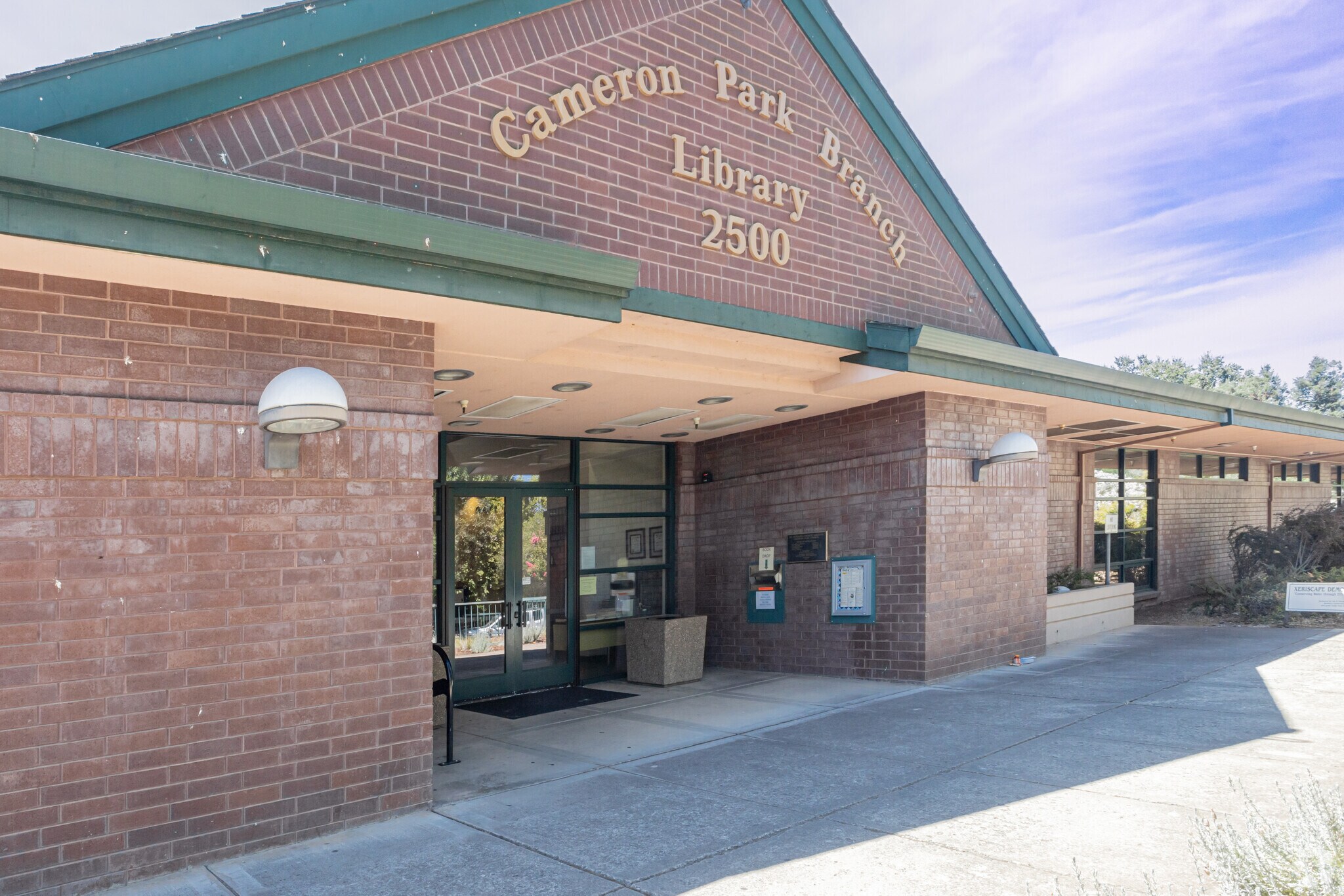 The Public Library gets a lot of traffic in Cameron Park.