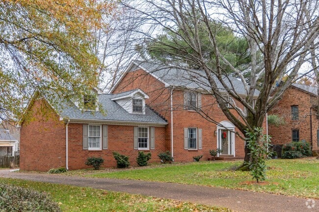 Colonial Revival classic designs dominate the Carnton area of Franklin.