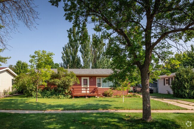 Ranch-style homes can be found throughout the Berger neighborhood.