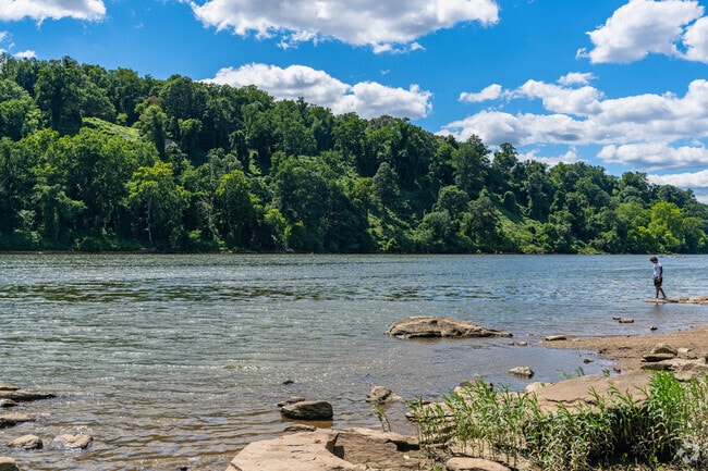 Kent residents can take a peaceful moment away from the city life on the river.