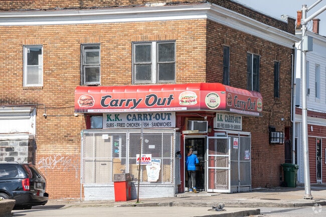 KK Carry Out serves quick bites in Baltimore’s Winchester neighborhood.