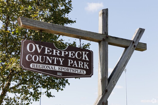 Residents of Palisades Park, NJ can access a large variety of sports fields at Overpeck Park.