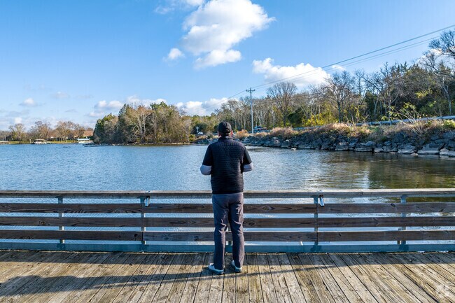 Go fishing at the Shutes Branch Recreation Area on the Old Hickory Lake in Mt. Juliet.