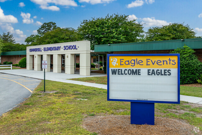 Summersill Elementary School serves over 500 students.