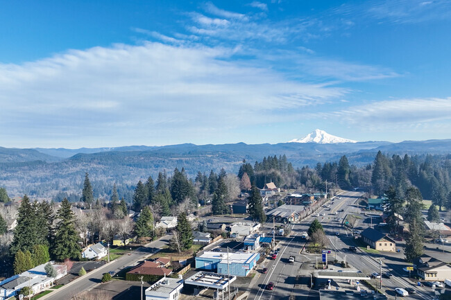 Residents of Sandy enjoy stunning views of Mt. Hood.