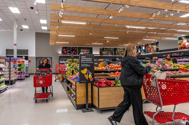 Target is a popular shopping destination for Gladstone residents.