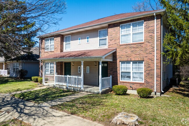 Most duplexes in Wabash Crossing are rental homes.