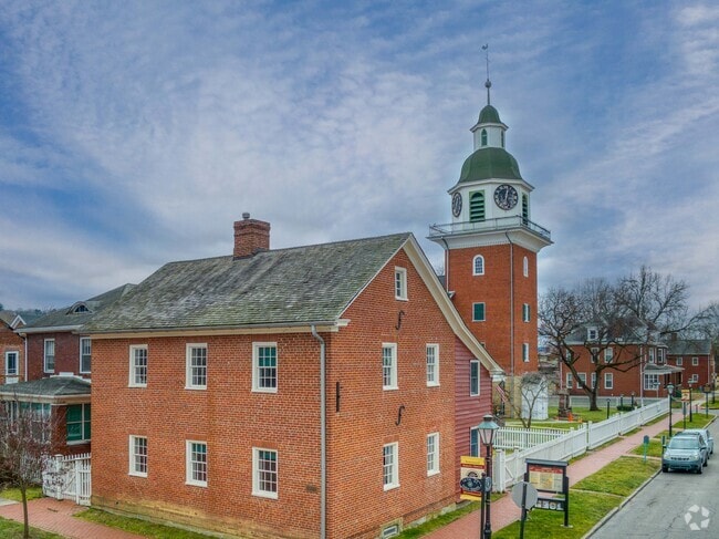 Visit the historic church in Old Economy Village in Ambridge.