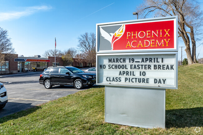 Phoenix Academy is easily accessed by local families.