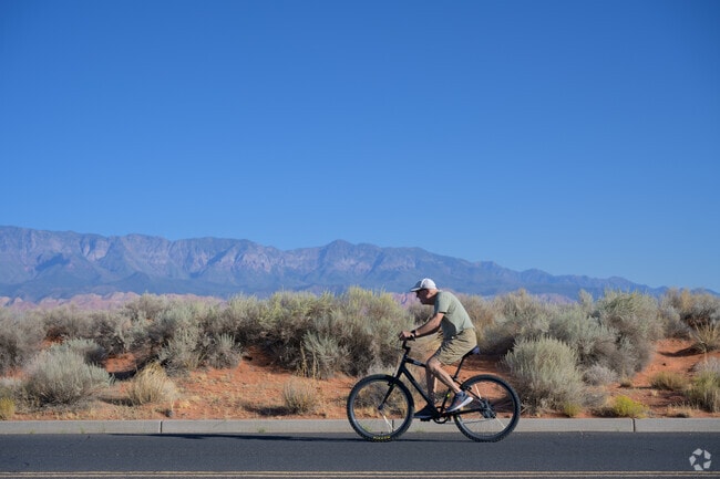 Sand Hollow Resort is a bike friendly neighborhood.