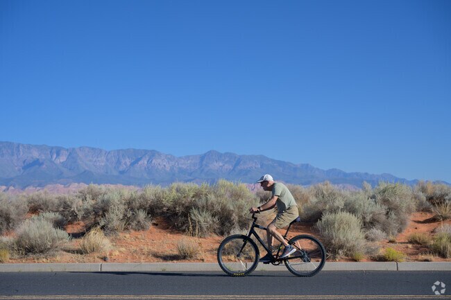 Sand Hollow Resort is a bike friendly neighborhood.