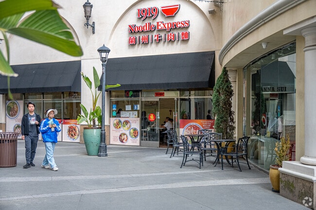 Locals enjoy dinner and a movie at Atlantic Times Square in Alhambra.