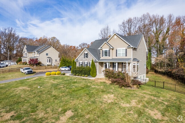 Explore Dunkirk's timeless charm with colonial revivals, a hallmark of Dunkirk's architecture.