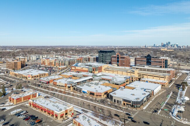 The West End has lots of shops and restaurants.