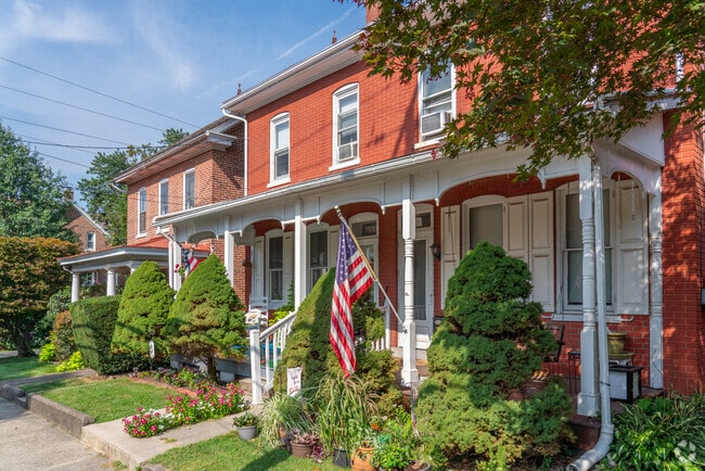 Historic American Foursquare homes in Upper Hanover Township were built around 1900.
