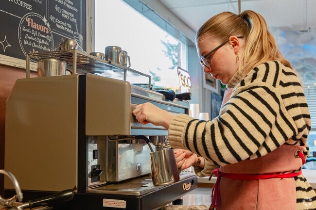 Kisa Café pours freshly brewed coffee in the heart of Dagsboro.