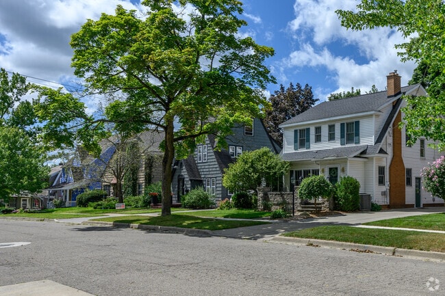 The neighborhood of Westnedge Hill is a picturesque Kalamazoo community.