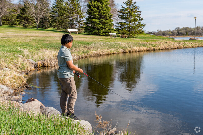 Enjoy a sunny day fishing at Ravine Lake Park.